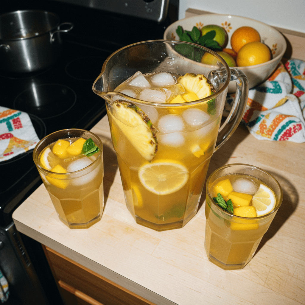 Pineapple Mango Lemonade