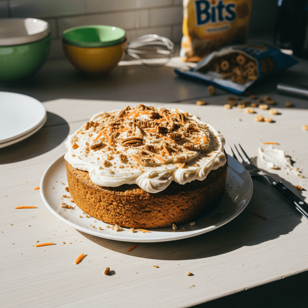 Cinnamon Carrot Cake (High Protein)