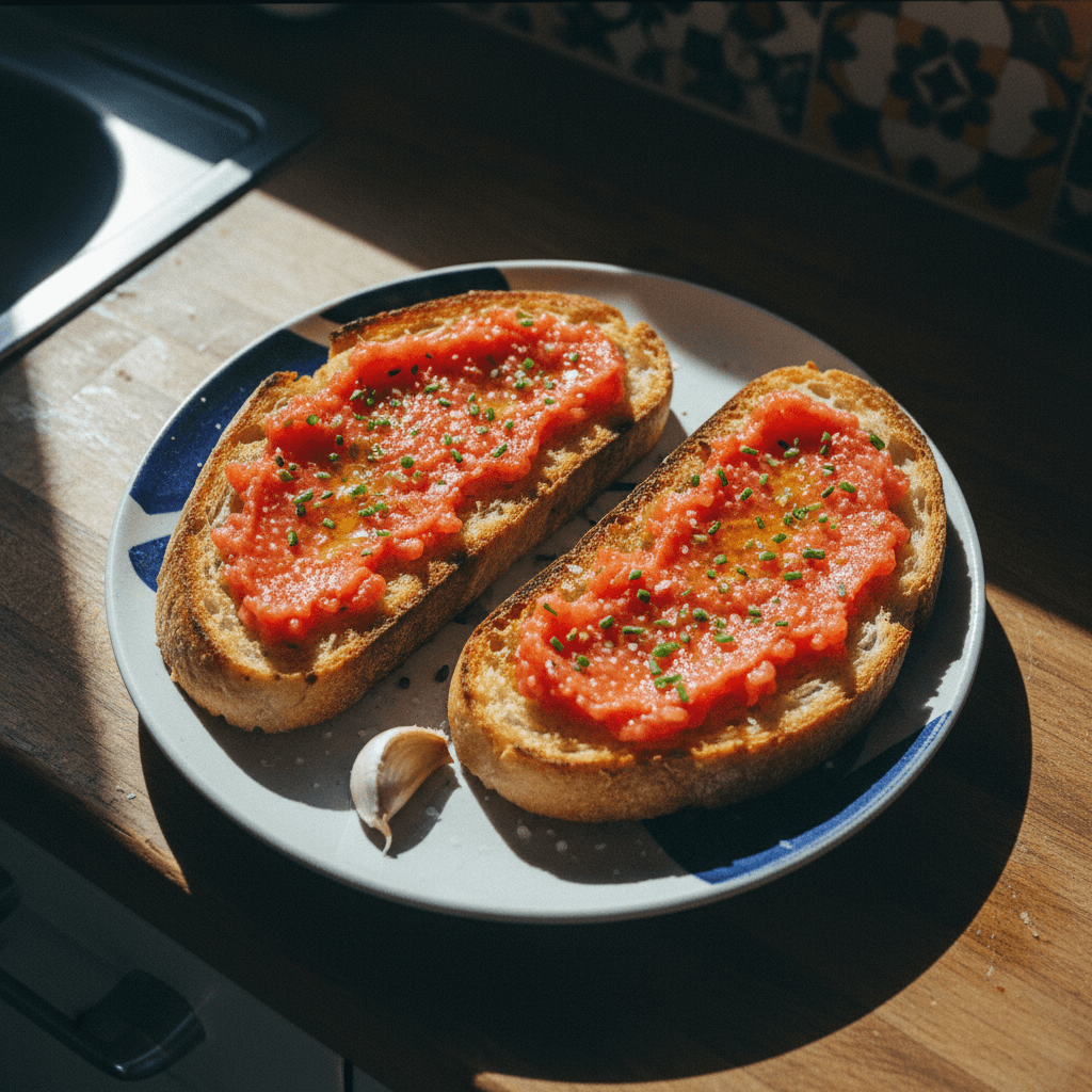 Grated Tomato on Toast