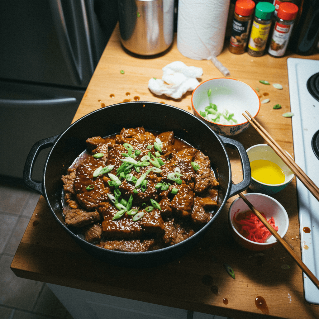 Japanese Barbecue Style Chuck Roast