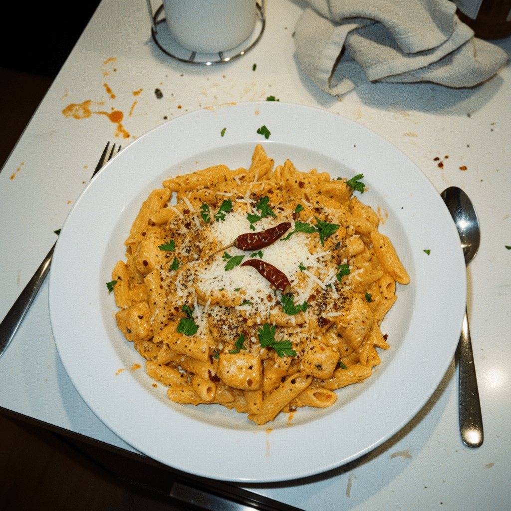 Smoked Paprika Chicken Alfredo