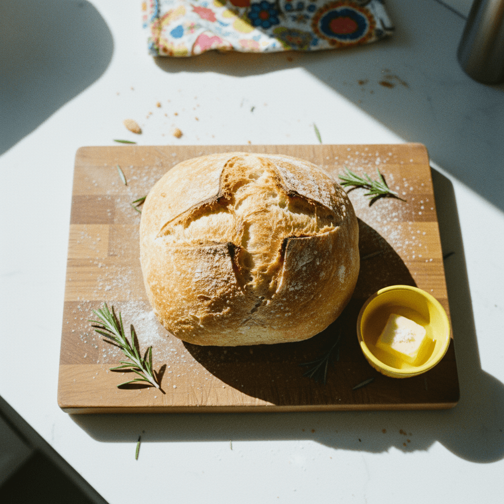 Easy No-Knead Bread