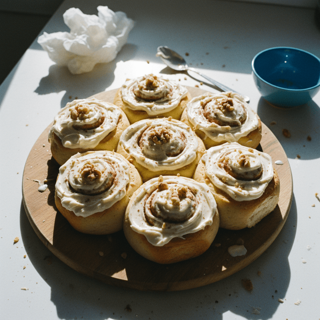 High Protein Cinnamon Buns