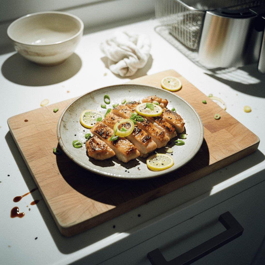 Yuzu Grilled Chicken (Toriniku no Yuan-yaki)