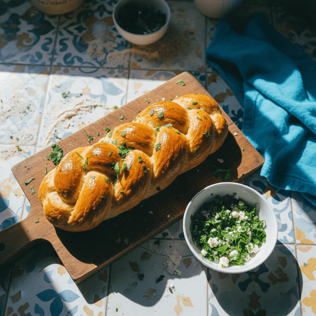 Sütlü Örgü Ekmek 🍞