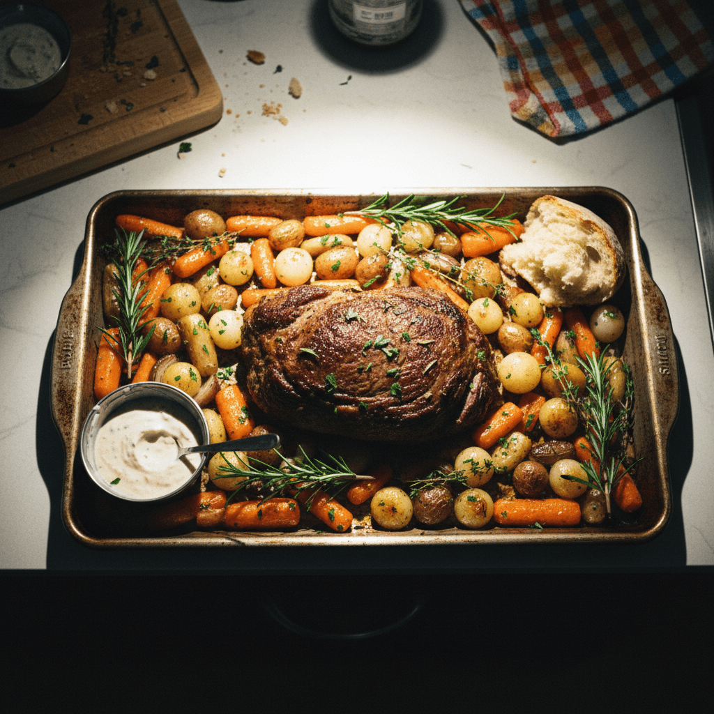 One-Pan Chuck Roast
