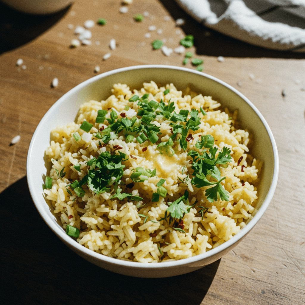 Garlic Herb Rice