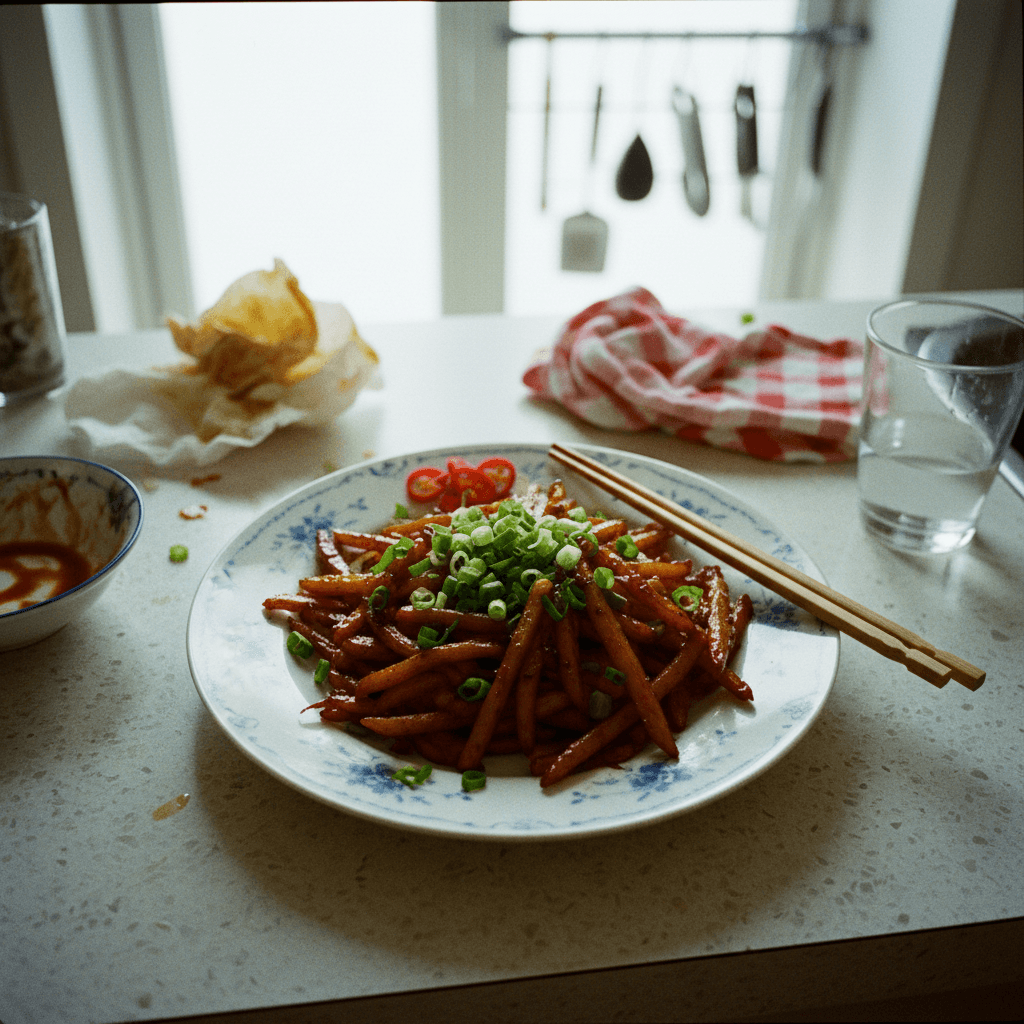 Hong Kong Style Fried Potatoes