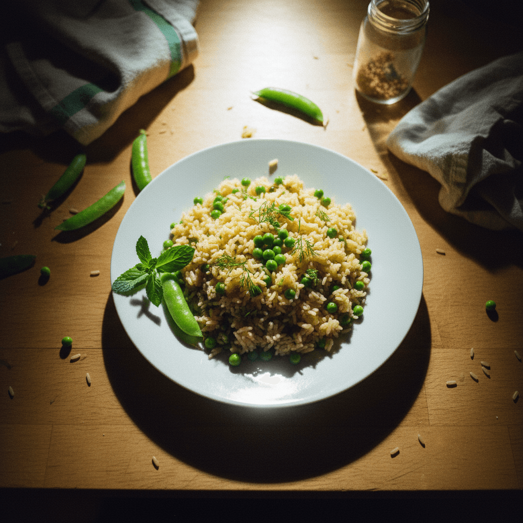 Herbed Rice Pilaf with Peas