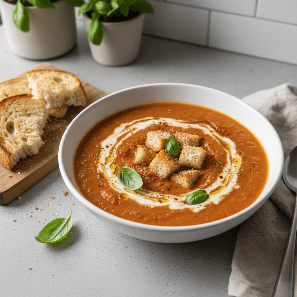 Creamy Roasted Tomato Soup