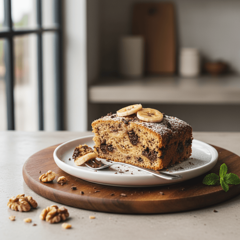 Chocolate Chip Banana Cake