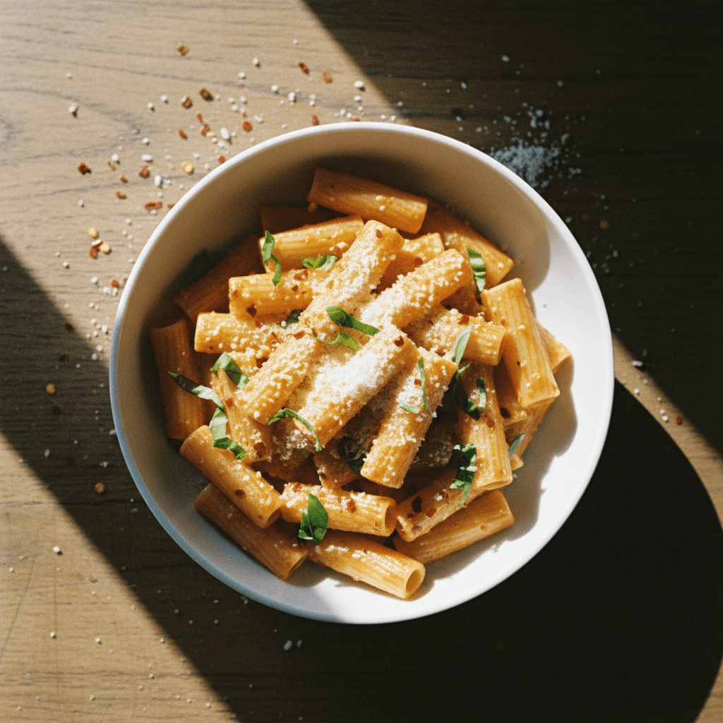 Spicy Rigatoni