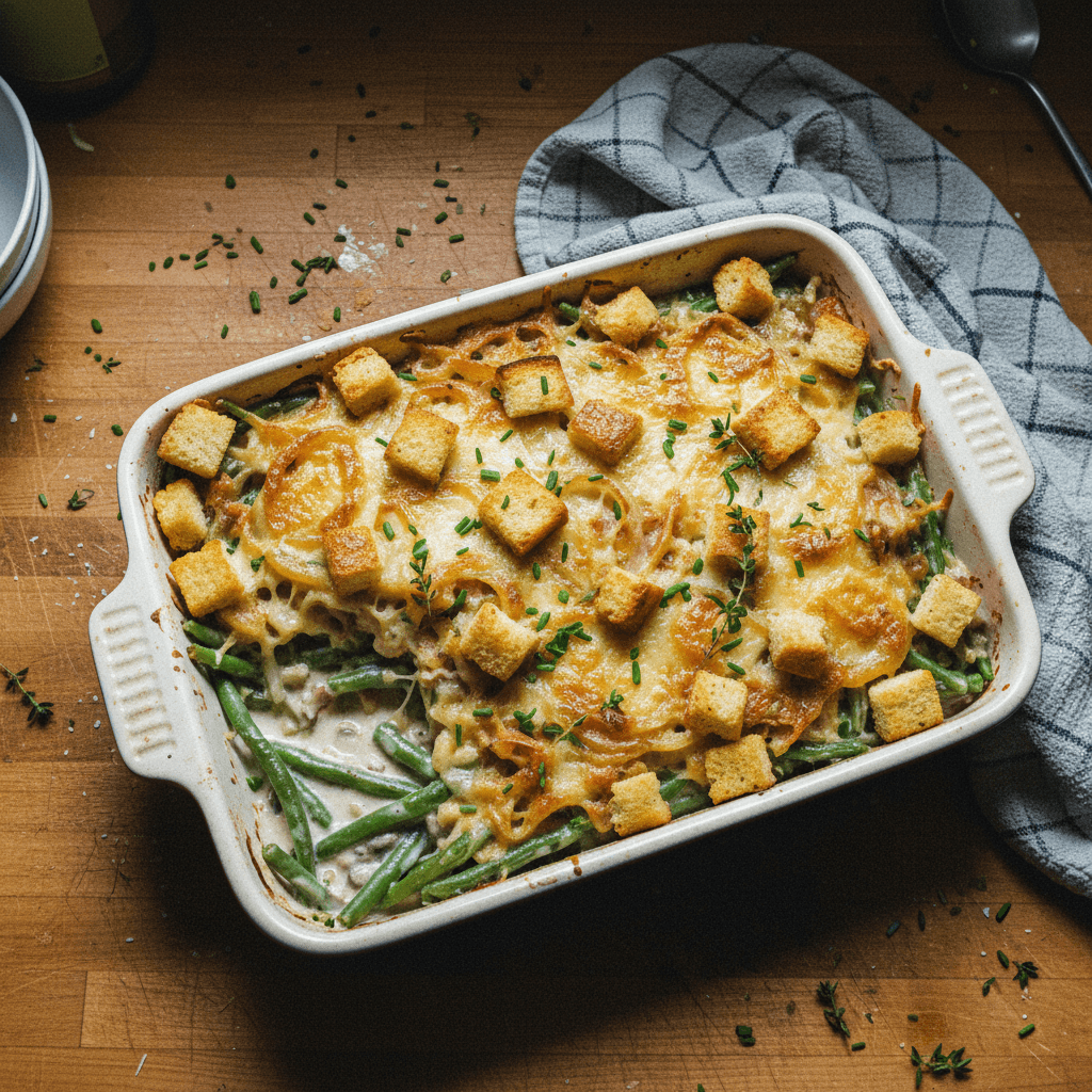 French Onion Green Bean Casserole