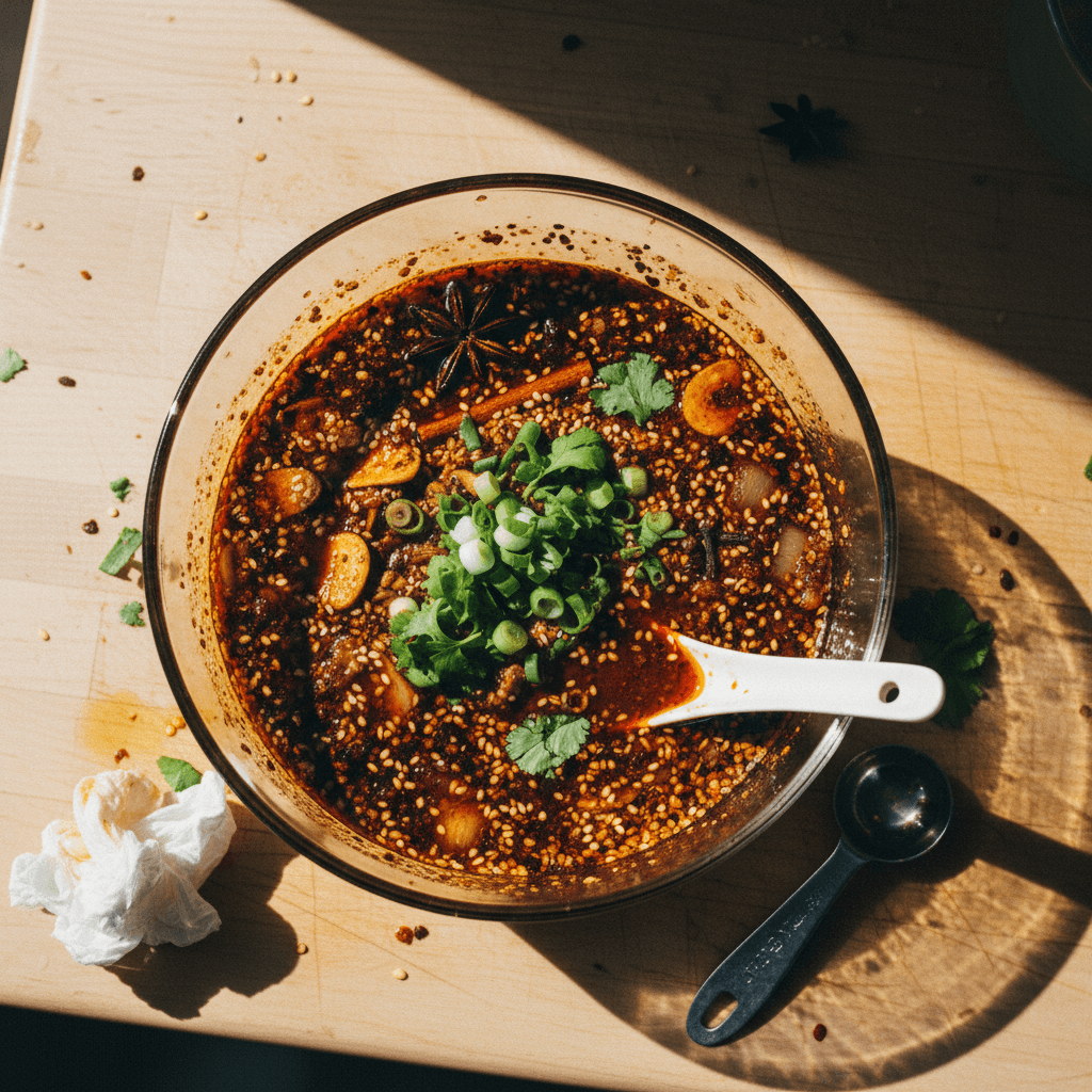 Homemade Chili Oil