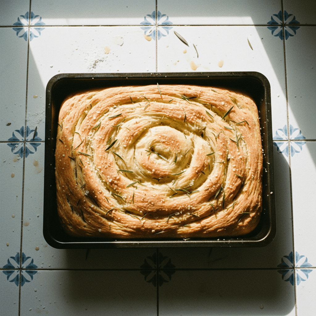 Extra Thick Focaccia Bread