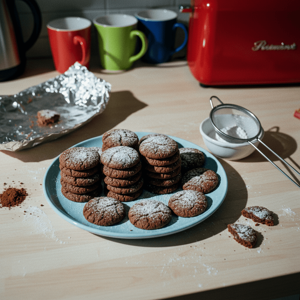 トースターココアクッキー