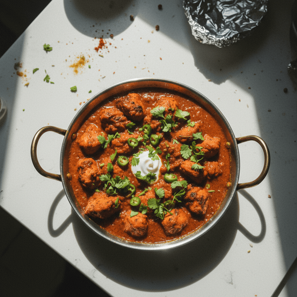 Chicken Tikka Karhai