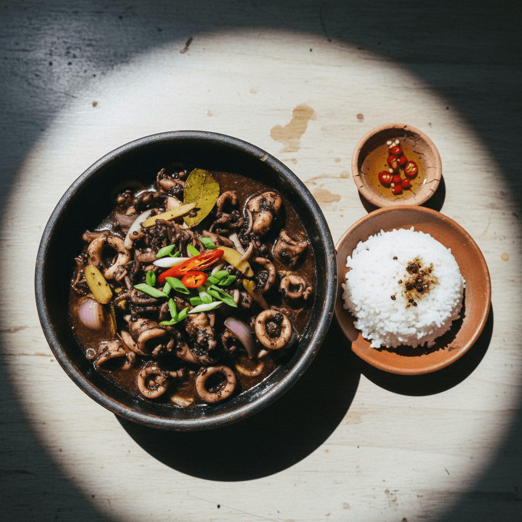 Adobong Pusit (Hindi Kunat!)