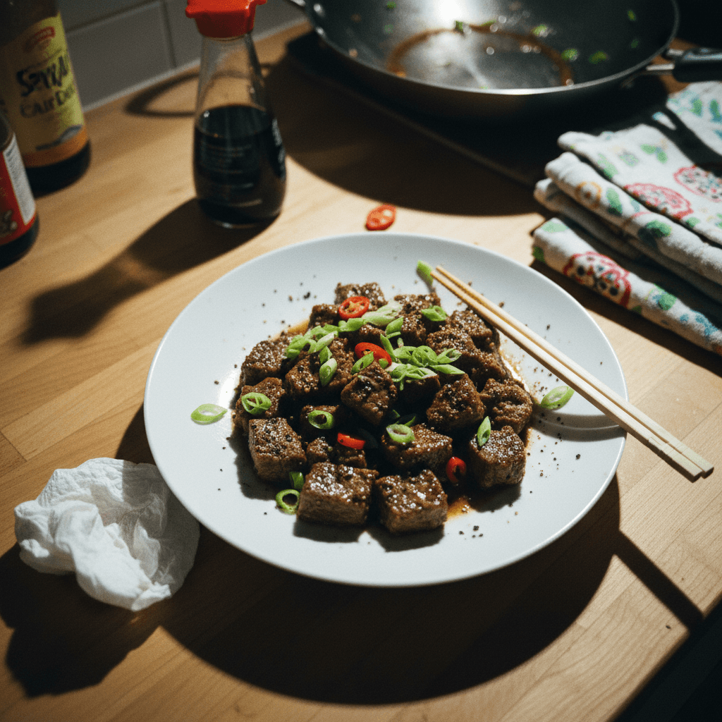 Wok-fired Black Pepper Beef