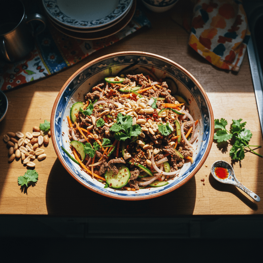 Spicy Beef Salad