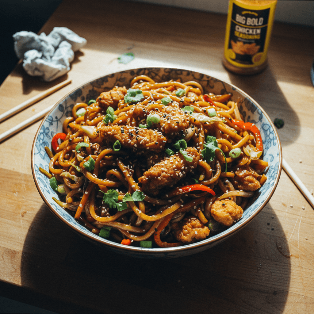 Chicken Stir Fry Noodles