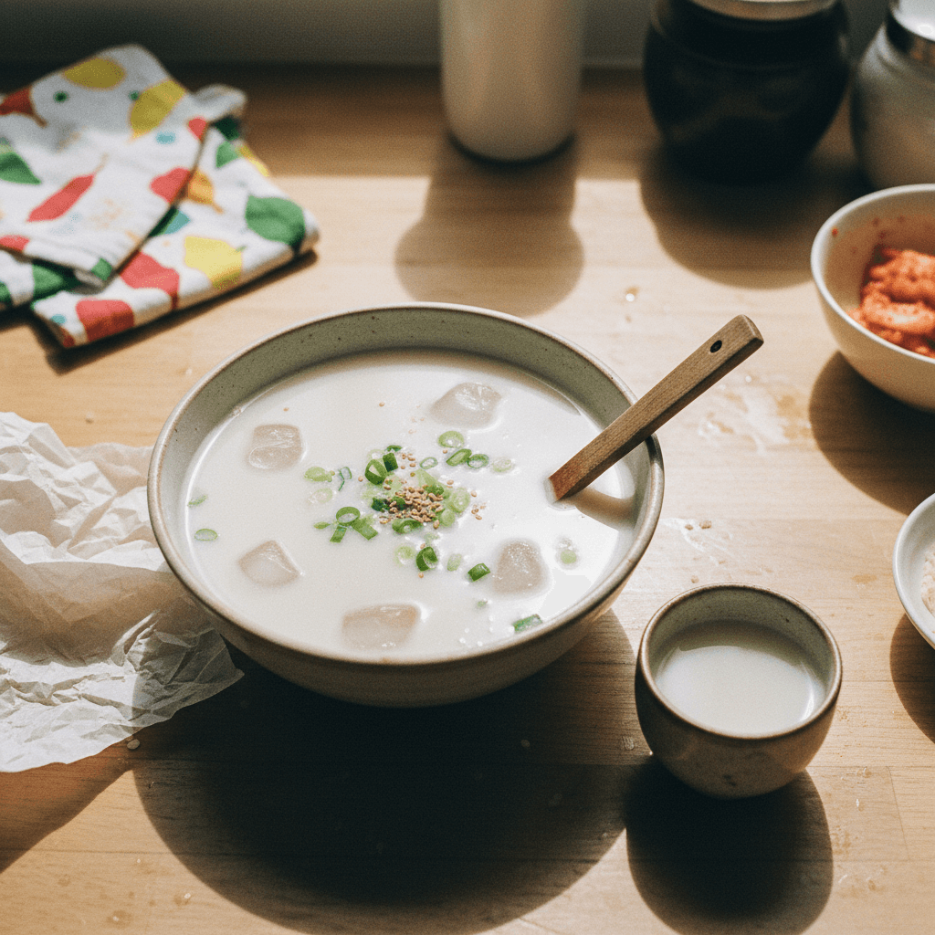 Homemade Makgeolli