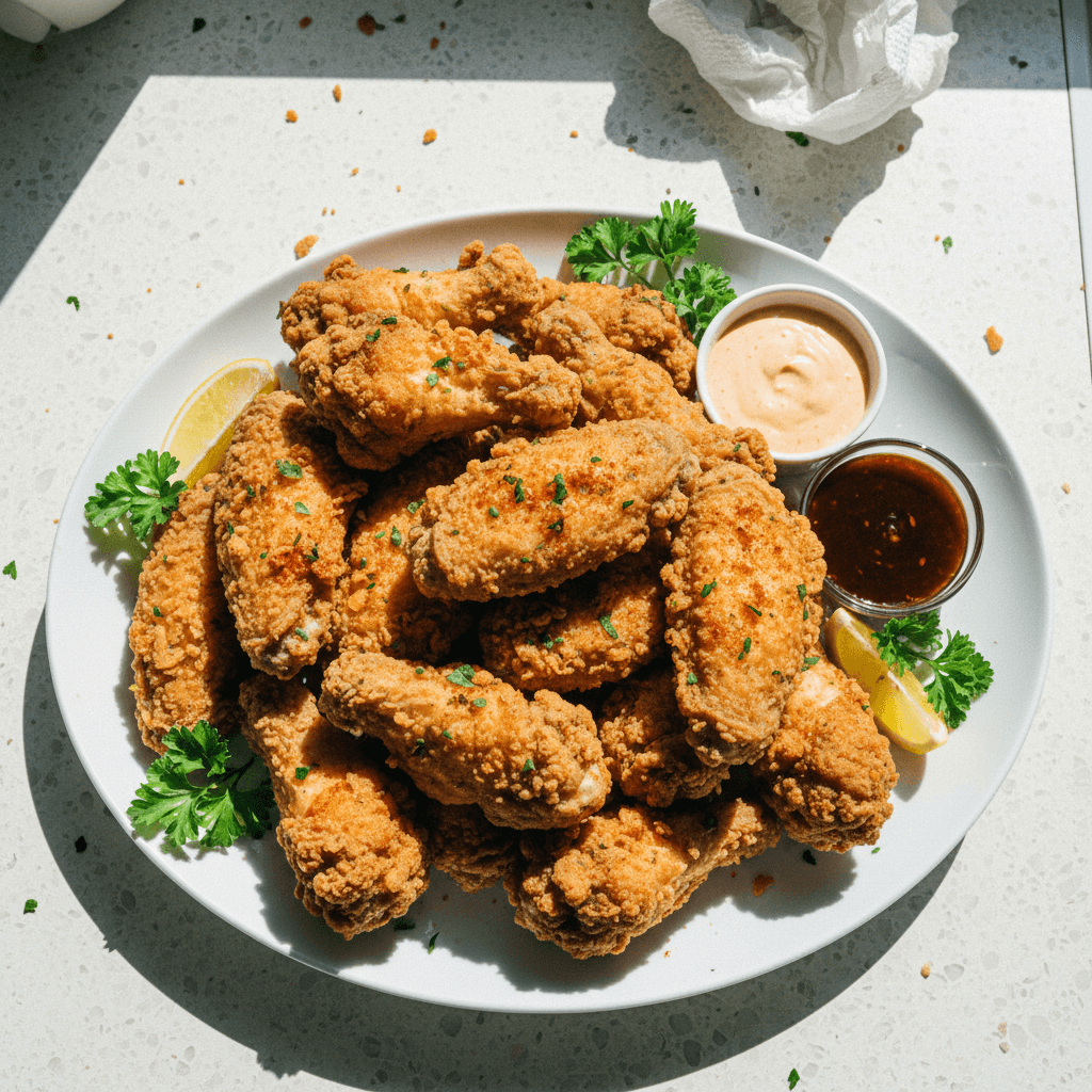 Crispy Fried Chicken Wings