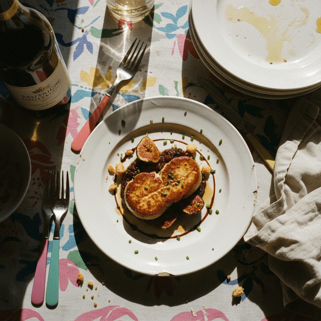 Secret Ingredient Dinner Party (featuring Foie Gras in 6 courses)