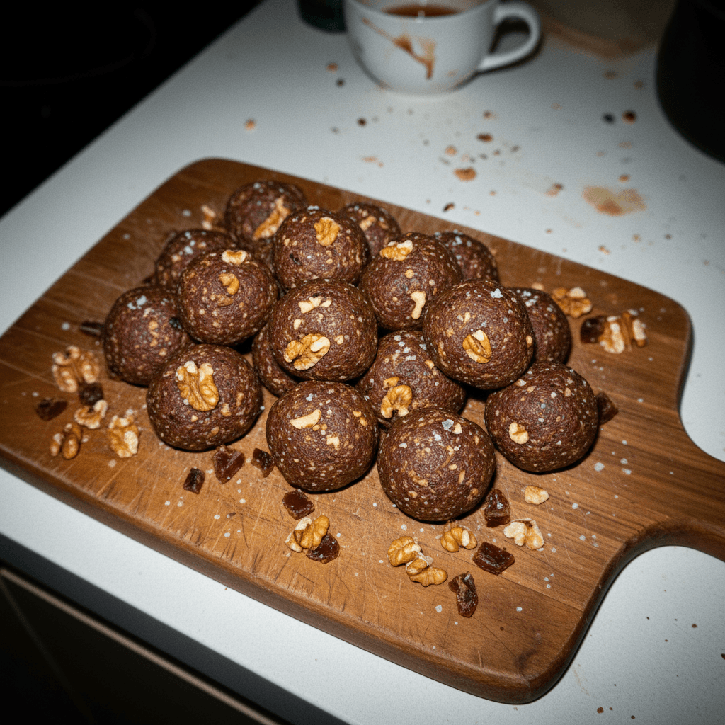 Walnut and Date Energy Bites