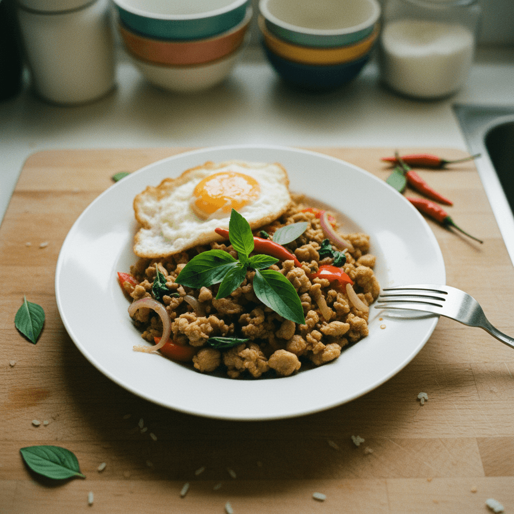 Pad Krapow Gai