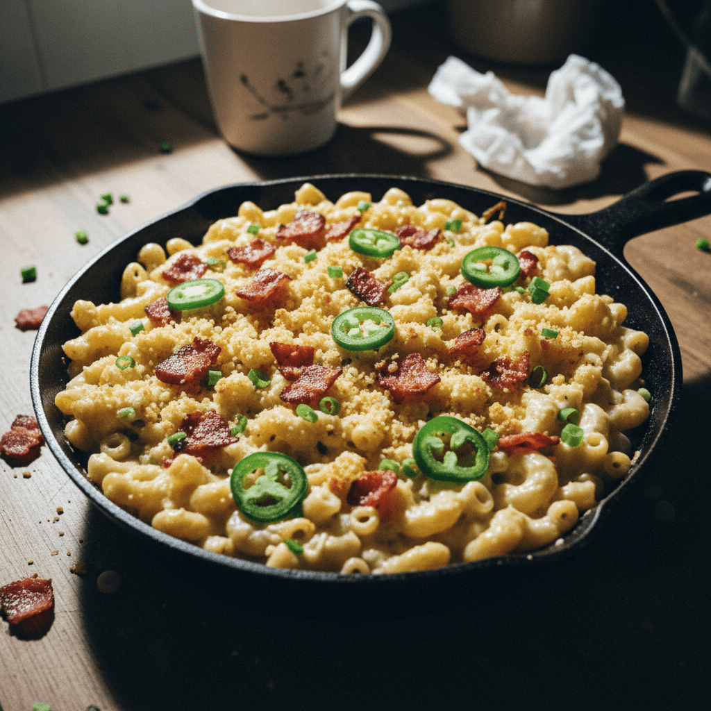 Jalapeño Popper Mac and Cheese