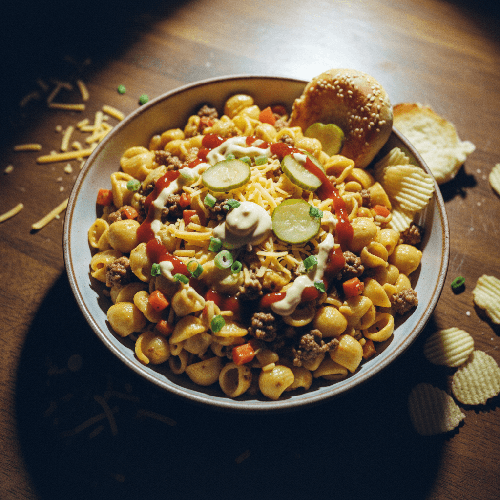 Cheeseburger Pasta