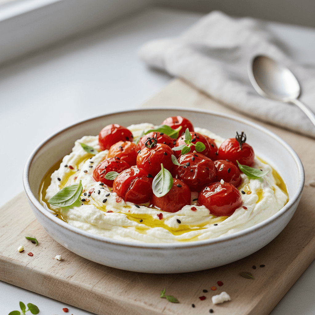 Whipped Feta with Roasted Tomatoes