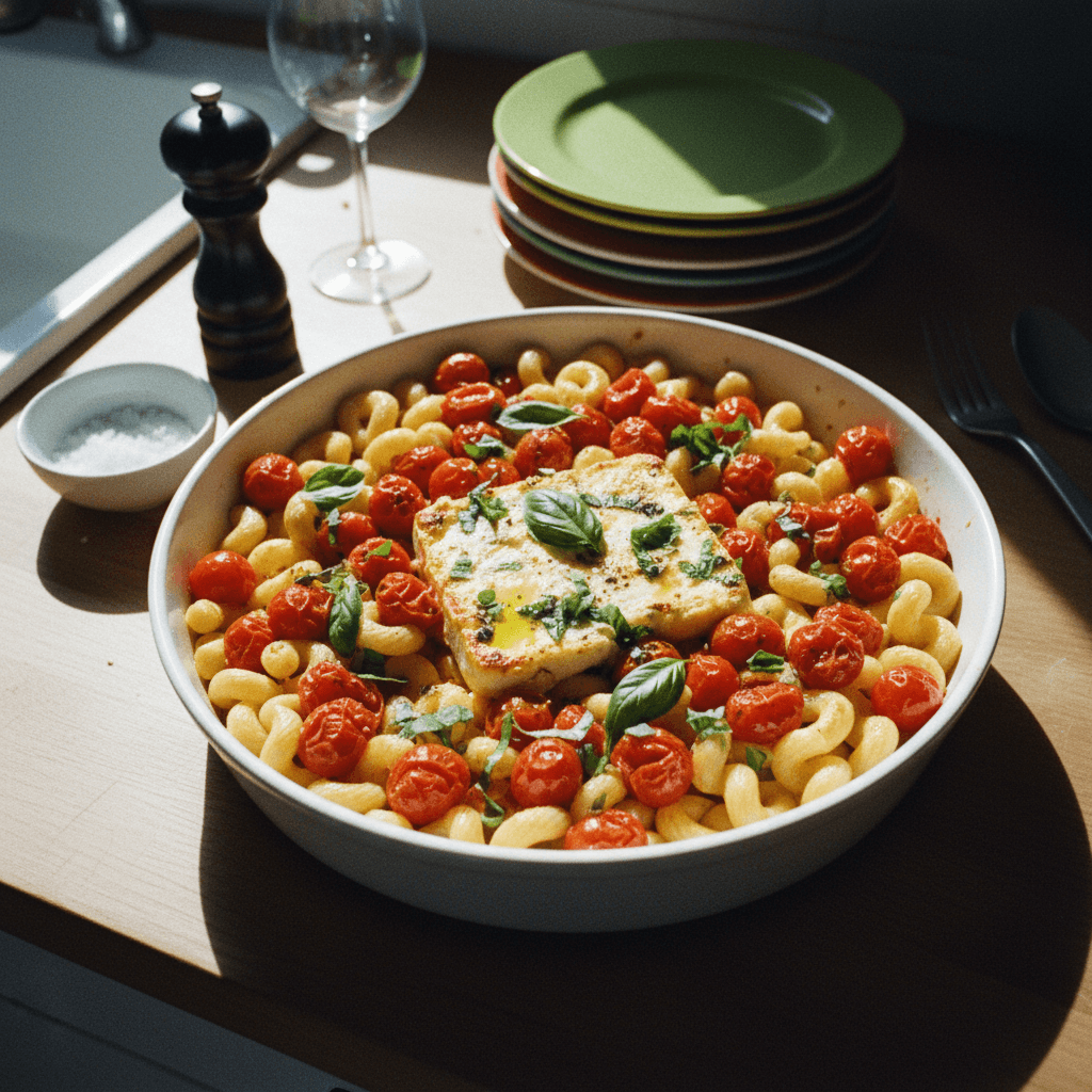Baked Feta Pasta