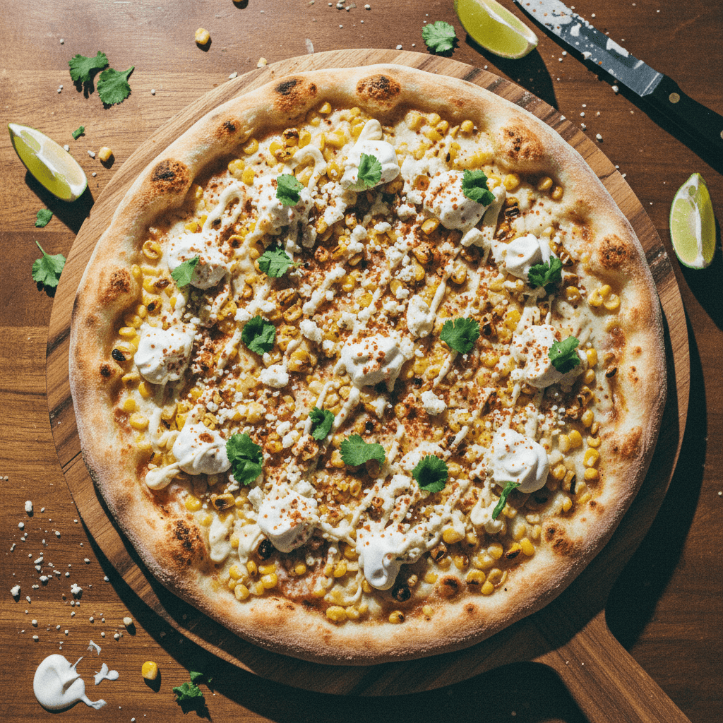 Elote Pizza