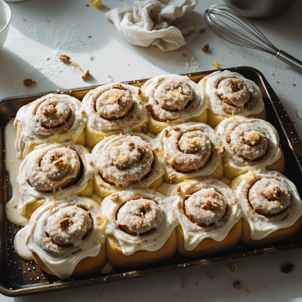 Copycat Cinnabon Cinnamon Rolls (as a former employee)
