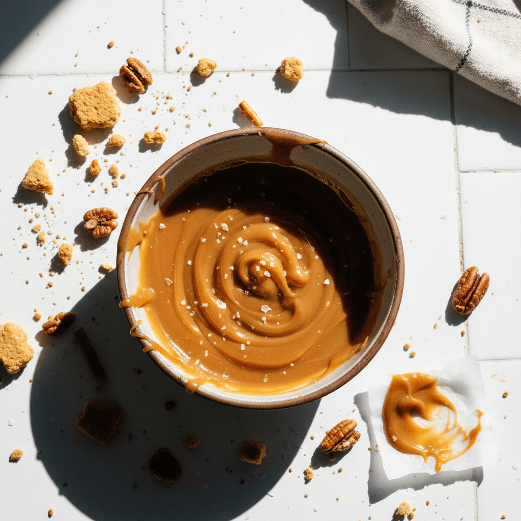 Warm Salted Caramel Drizzle