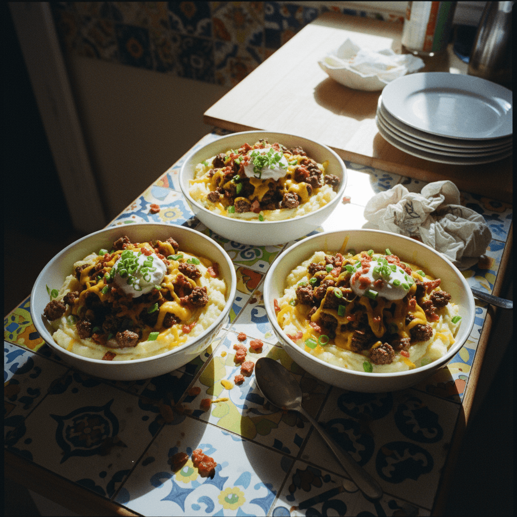Smashburger Loaded Mashed Potato Bowls