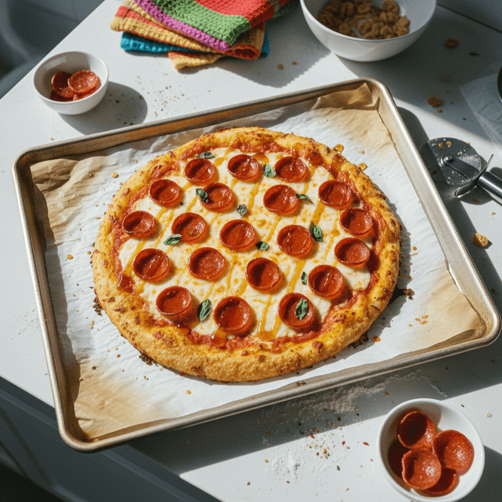 Cottage Cheese Pizza