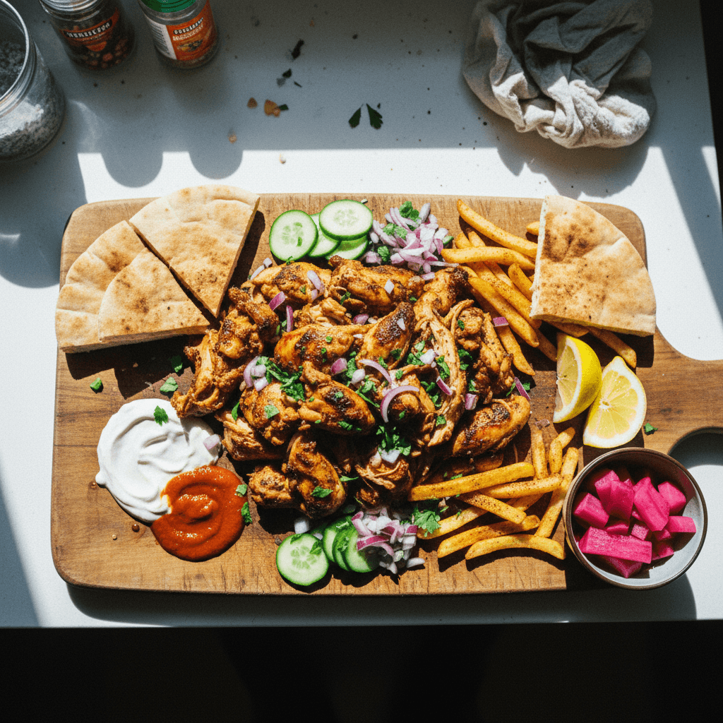 Chicken Thigh Shawarma