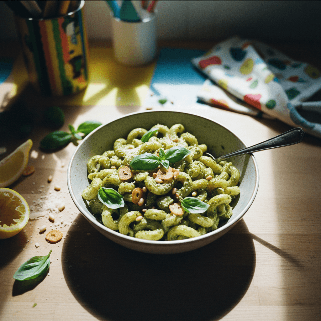 Basil Pesto Pasta