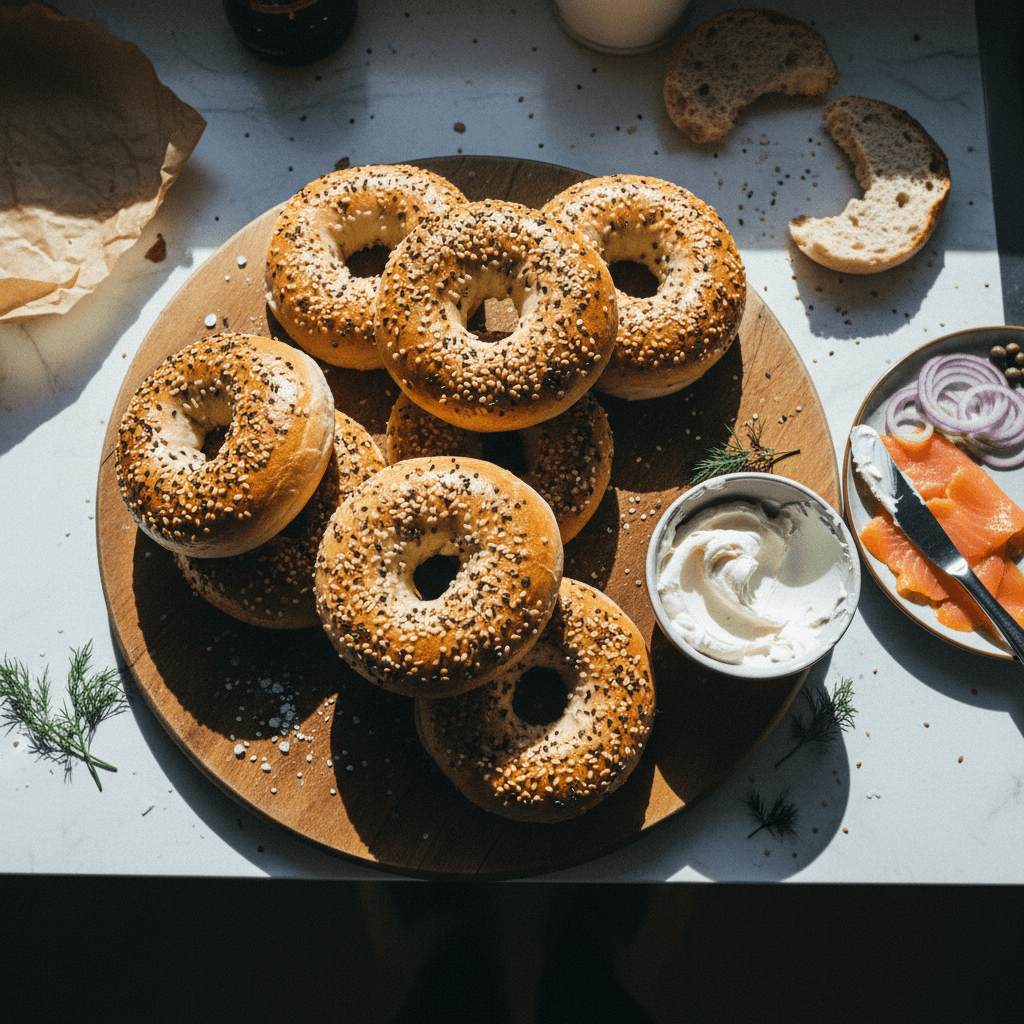 Homemade Bakery-Style Bagels