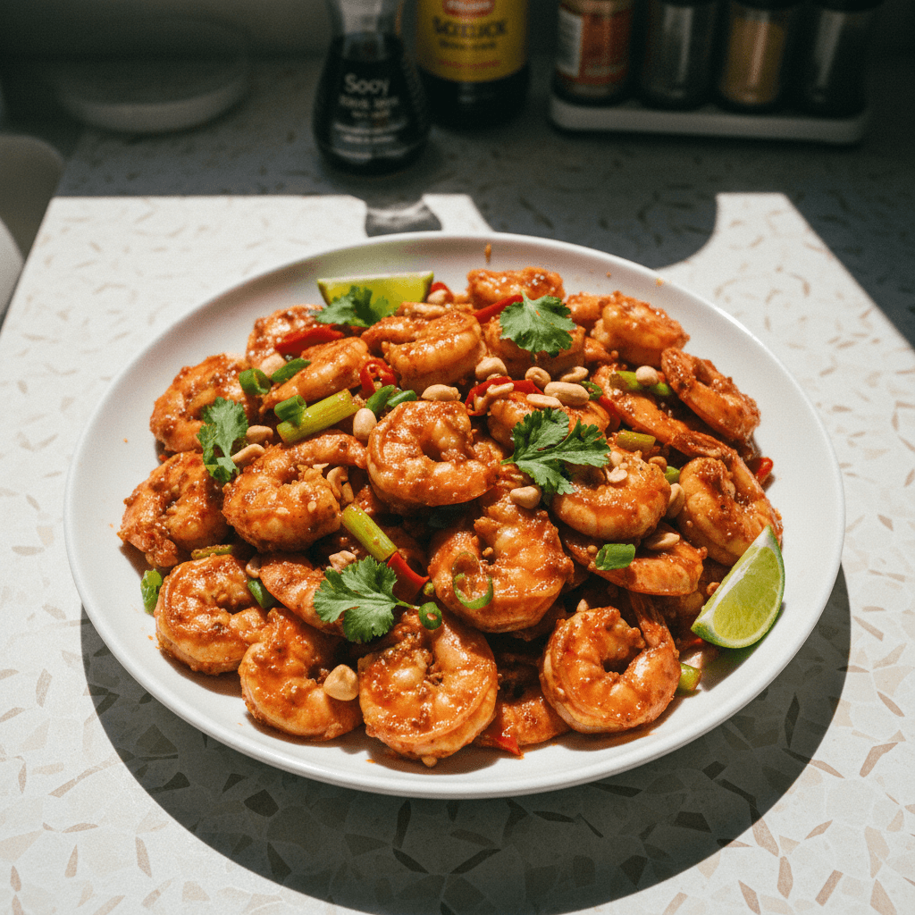 Wok-fired Hot Chili King Prawns