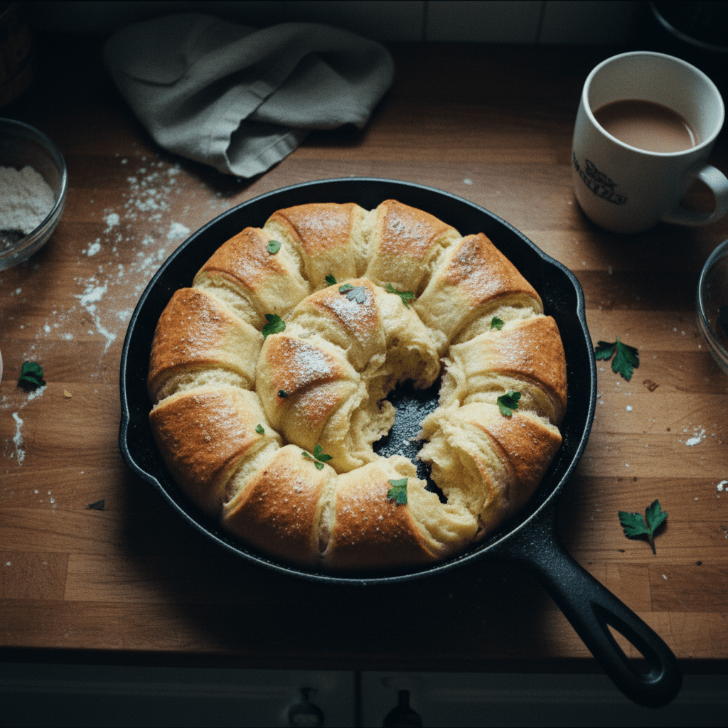 Soft Pull-Apart Crescent Rolls
