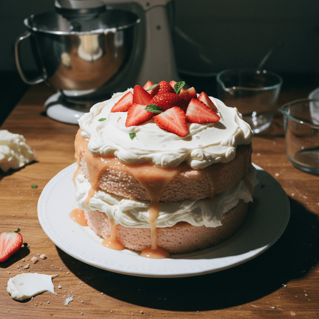 Strawberry Guava Cake