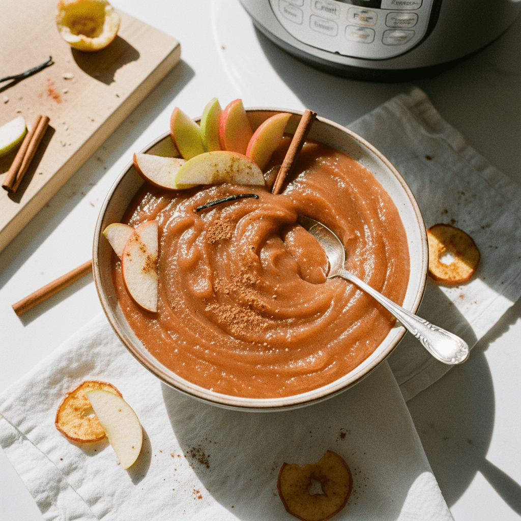 Instant Pot Apple Butter (No Added Sugar)