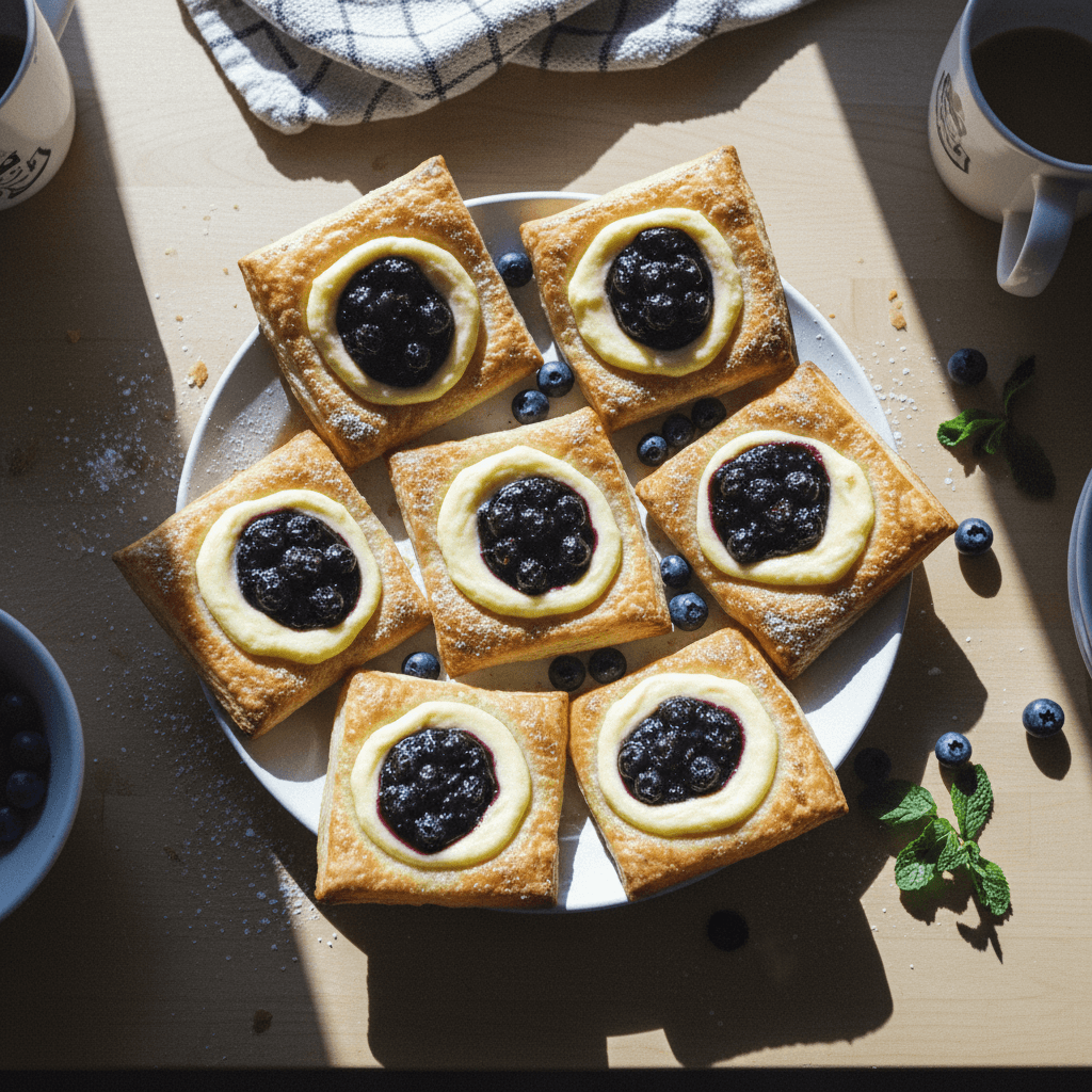Blueberry Danishes