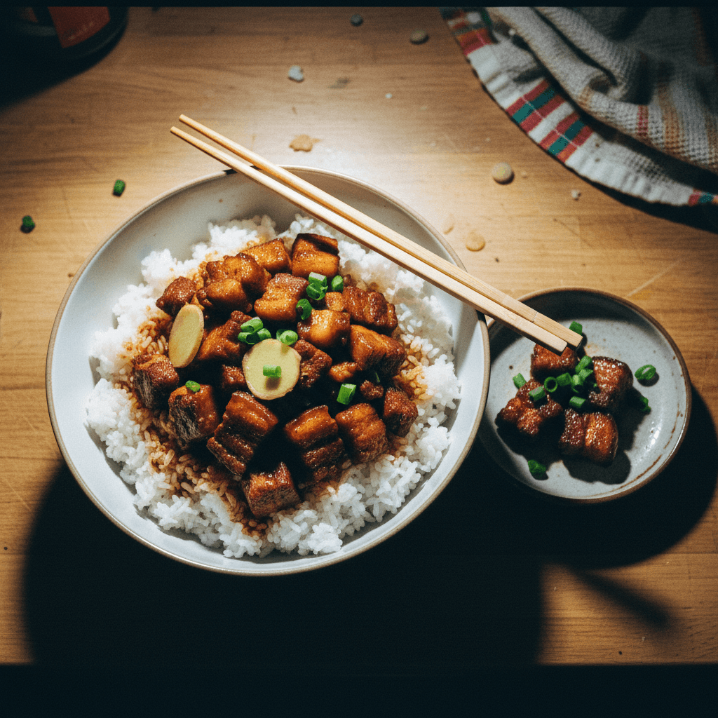 Rice Cooker Pork Belly