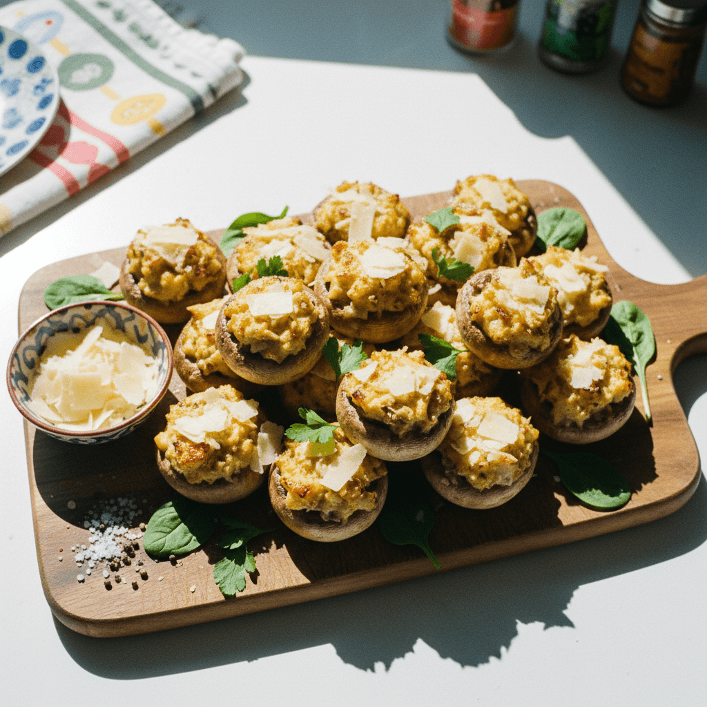 Champiñones Rellenos