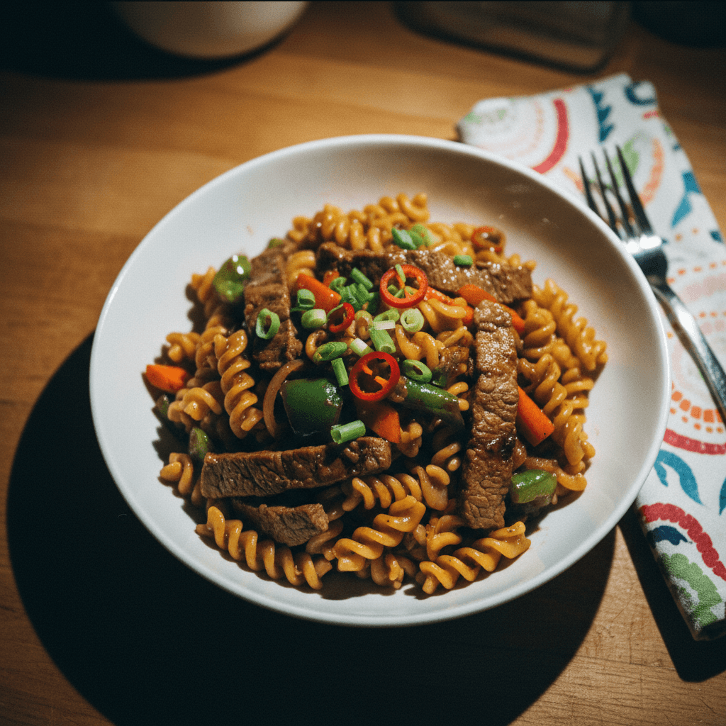 Hong Kong Beef Macaroni